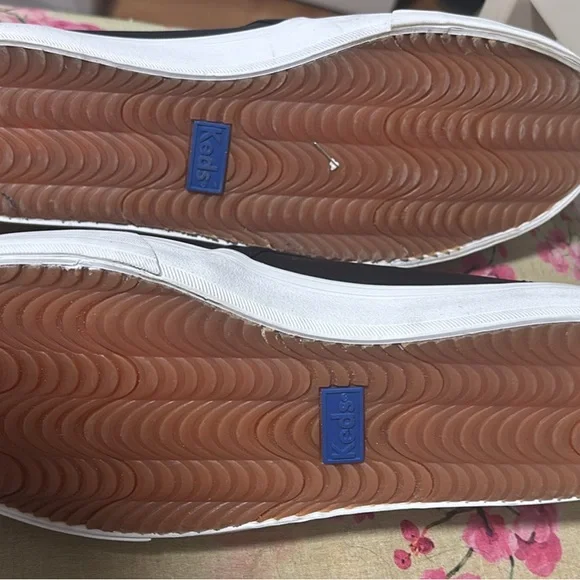 Keds Black Slip-On Casual Sneakers - Picture 6 of 7